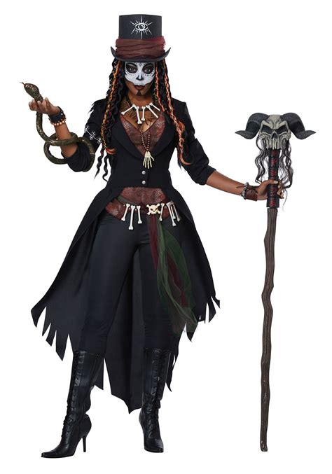 Voodoo magic costume fwmale